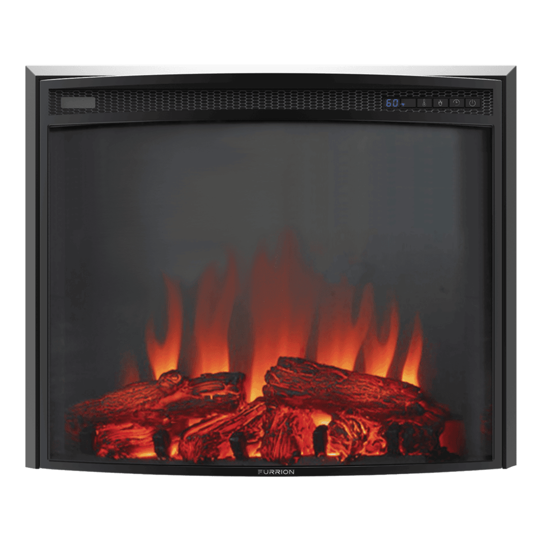 Furrion LLC FF26C15A-BL 2021123728 upgraded to Graystone 2022302182 Fireplace Insert; Electric Fireplace With Simulated Logs