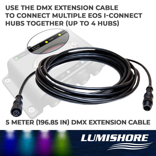 LUMISHORE US - 60-0404: DMX EXTENSION CABLE  5 METER