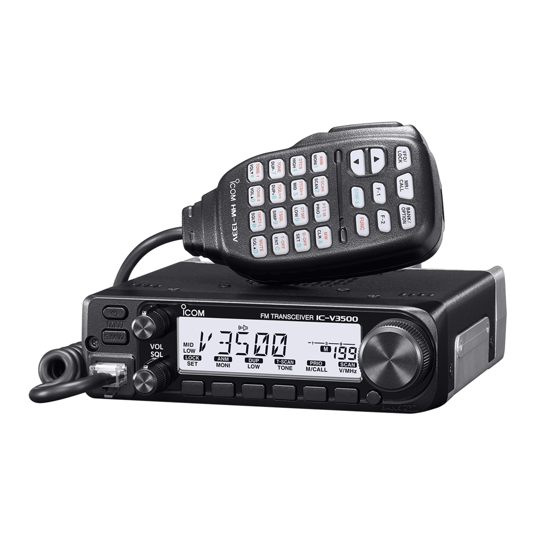 ICOM - 2300H 05: upgraded to IC-V3500 HAMRADIO VHF FIXEDMOUNT 65WATTS