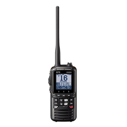 Standard Horizon - HX890BK: Standard Horizon HX890 Floating 6 Watt Class H DSC Handheld VHF/GPS - Black