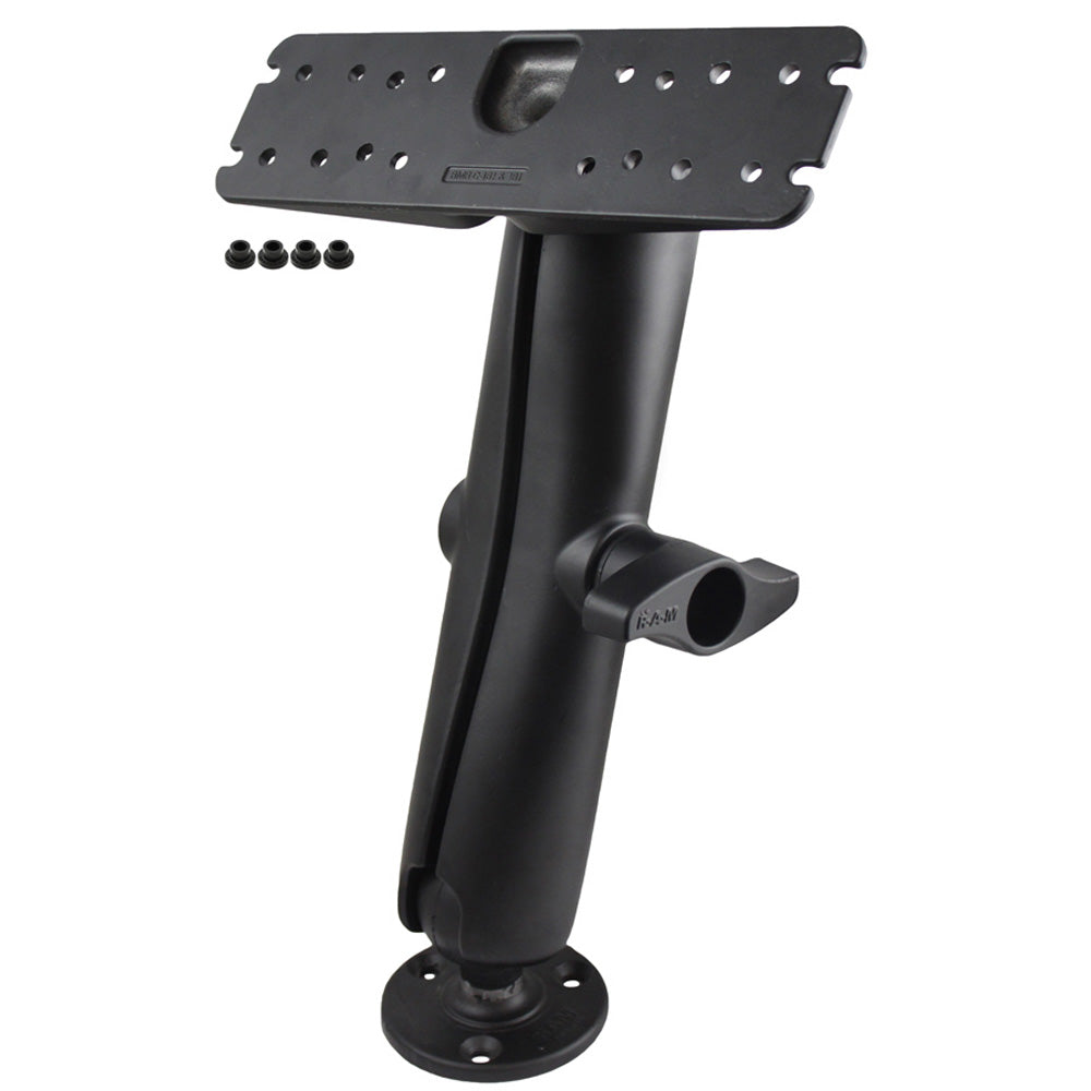 RAM Mount Marine Electronics Mount Long - Gimbal Brackets Under 15lbs [RAM-D-111U-E]