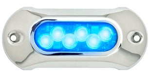 Attwood Light Armor Underwater LED Light - 6 LEDs - Blue [65UW06B-7]