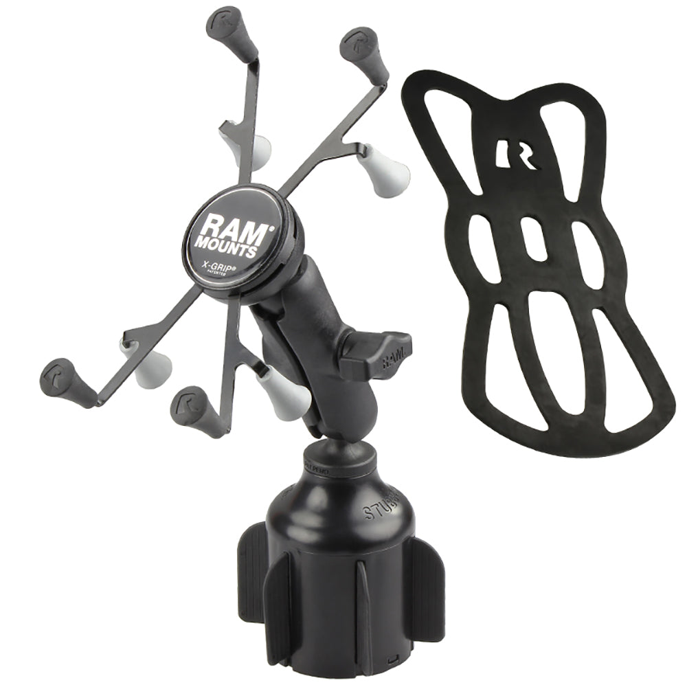 RAM Mount RAM X-Grip f/7"-8" Tablets w/RAM Stubby Cup Holder Base [RAP-B-299-4-UN8U]