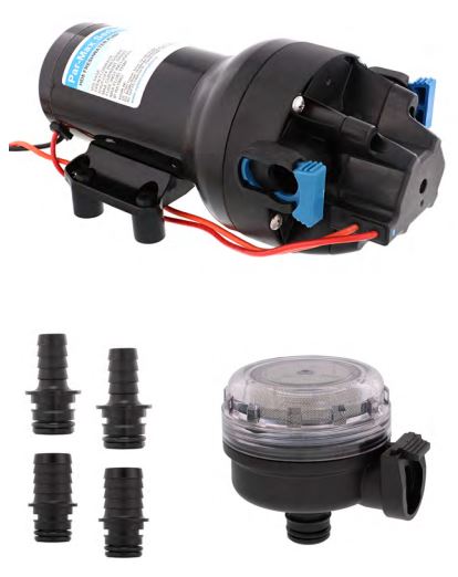 Jabsco Par-Max HD5 Heavy Duty Water Pressure Pump - 12V - 5 GPM - 60 PSI [P501J-118S-3A]