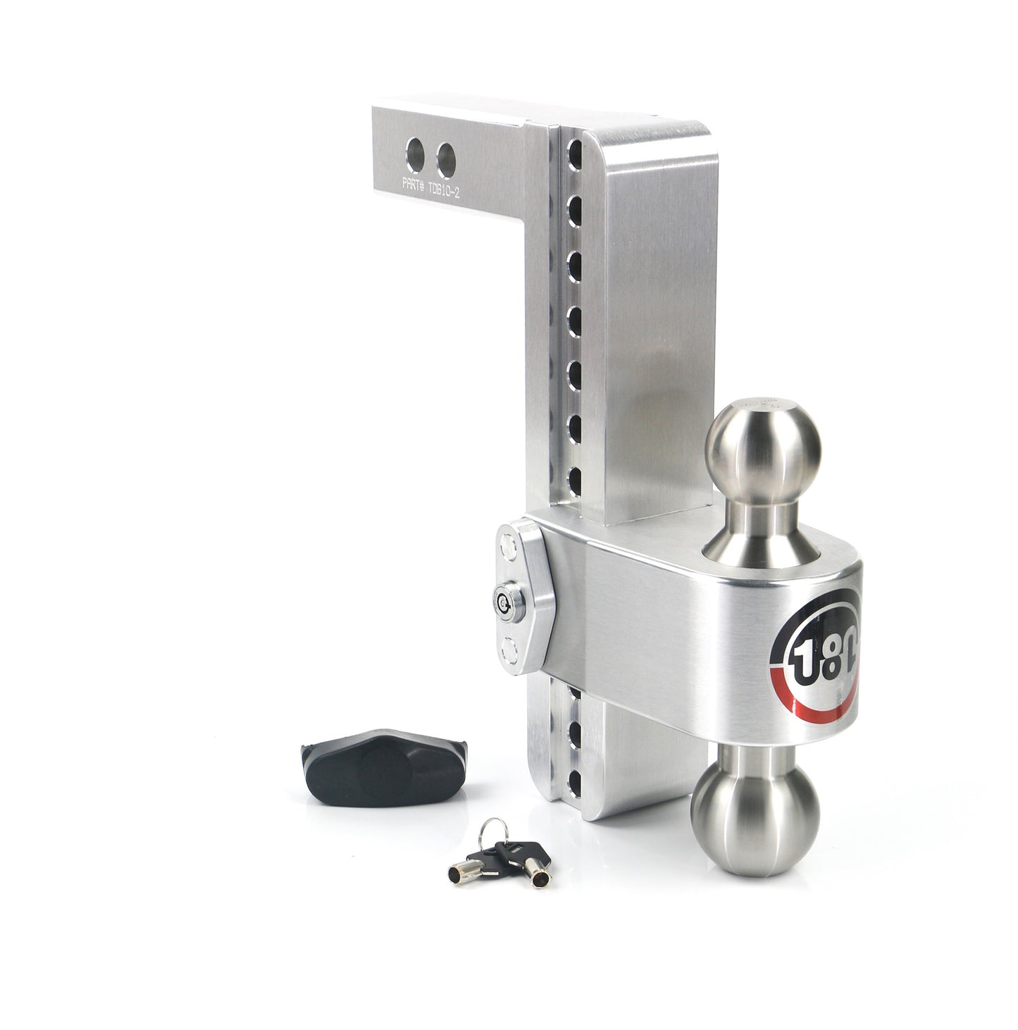 WEIGH SAFE - LTB10-2: 10INDROPT/OBALL 2INSHANK