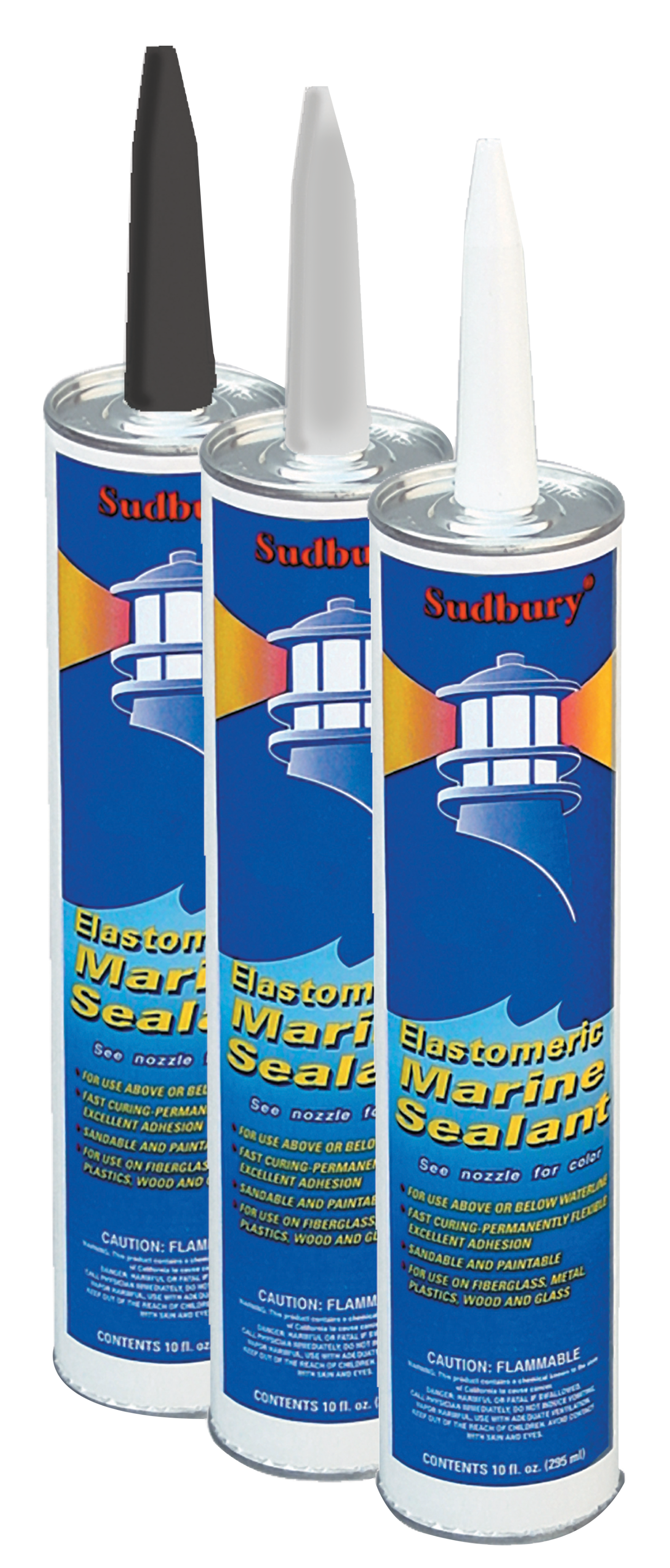 Sudbury Elastomeric 3 oz (89ml) Sealant Tube - Clear [321]