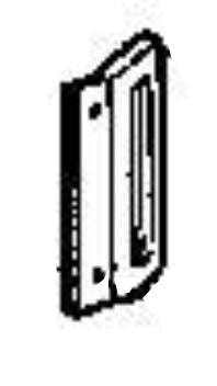 DOMETIC - 2940236025: HANDLE DOOR  BEIGE