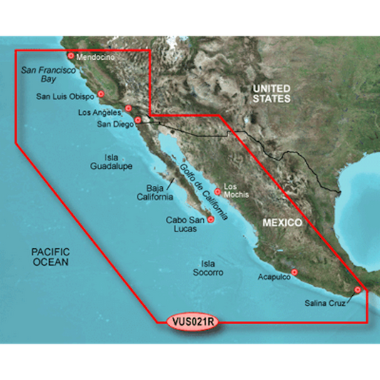 Garmin BlueChart g3 Vision HD - VUS021R - California-Mexico - microSD/SD [010-C0722-00]