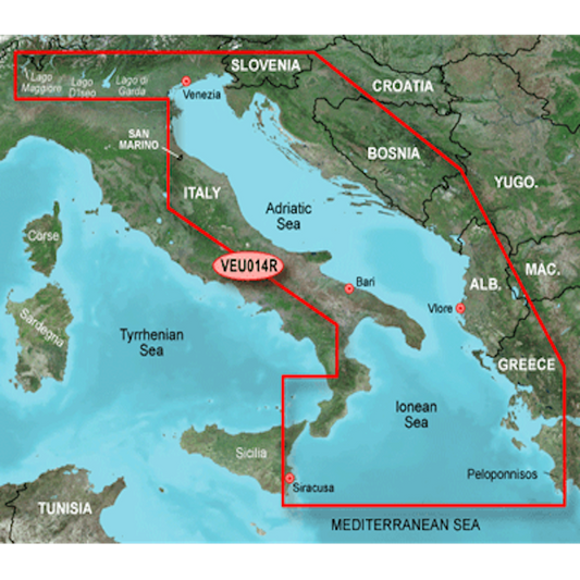 Garmin BlueChart g3 HD - HXEU014R - Italy Adriatic Sea - microSD/SD [010-C0772-20]