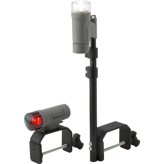 Attwood Clamp-On Portable LED Light Kit - Marine Gray [14190-7]