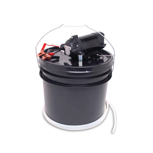 Shurflo by Pentair Oil Change Pump w/3.5 Gallon Bucket - 12 VDC, 1.5 GPM [8050-305-426]