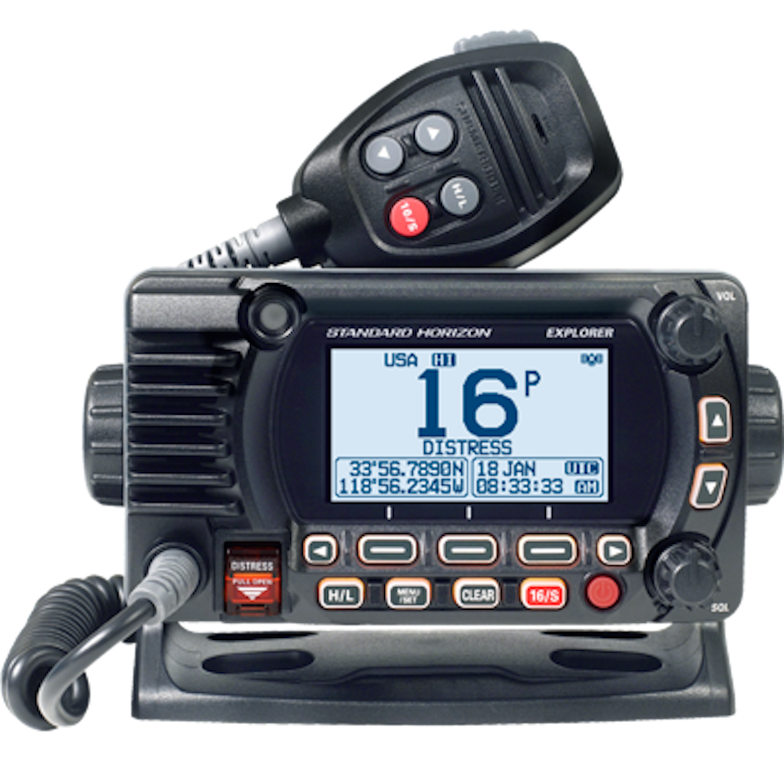 Standard Horizon GX1850 Fixed Mount VHF - NMEA 2000 - Black [GX1850B]