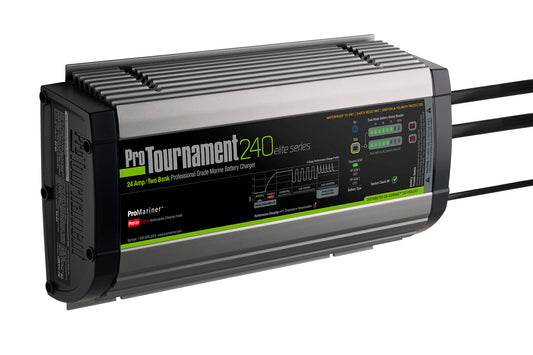 ProMariner ProTournament 240 elite Dual Charger - 24 Amp, 2 Bank [52024]