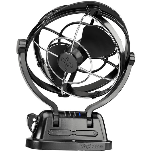 SEEKR by Caframo Sirocco II 3-Speed 7" Gimbal Fan - Black - 12-24V [7010CABBX]