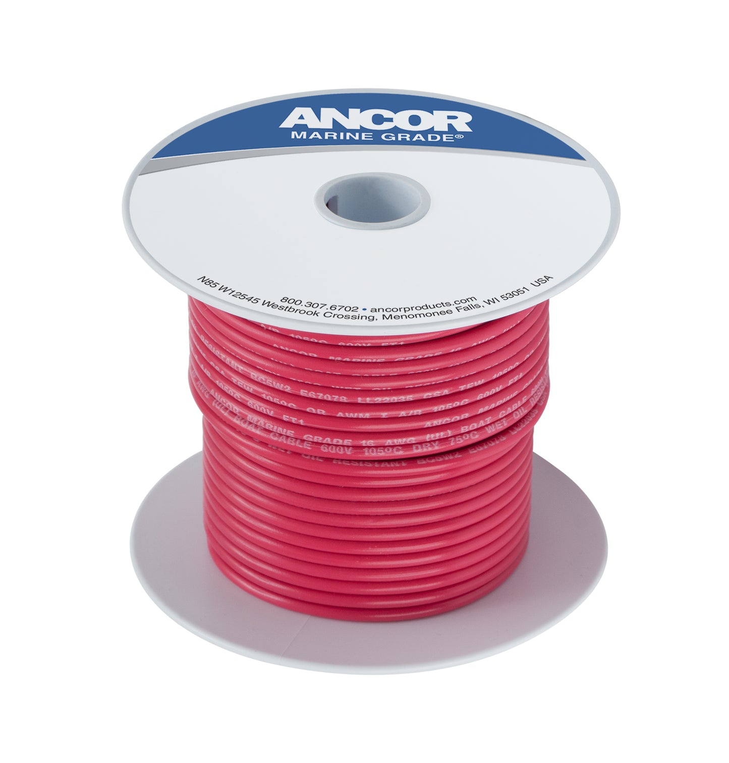 Ancor Red 8 AWG Battery Cable - 25' [111502]