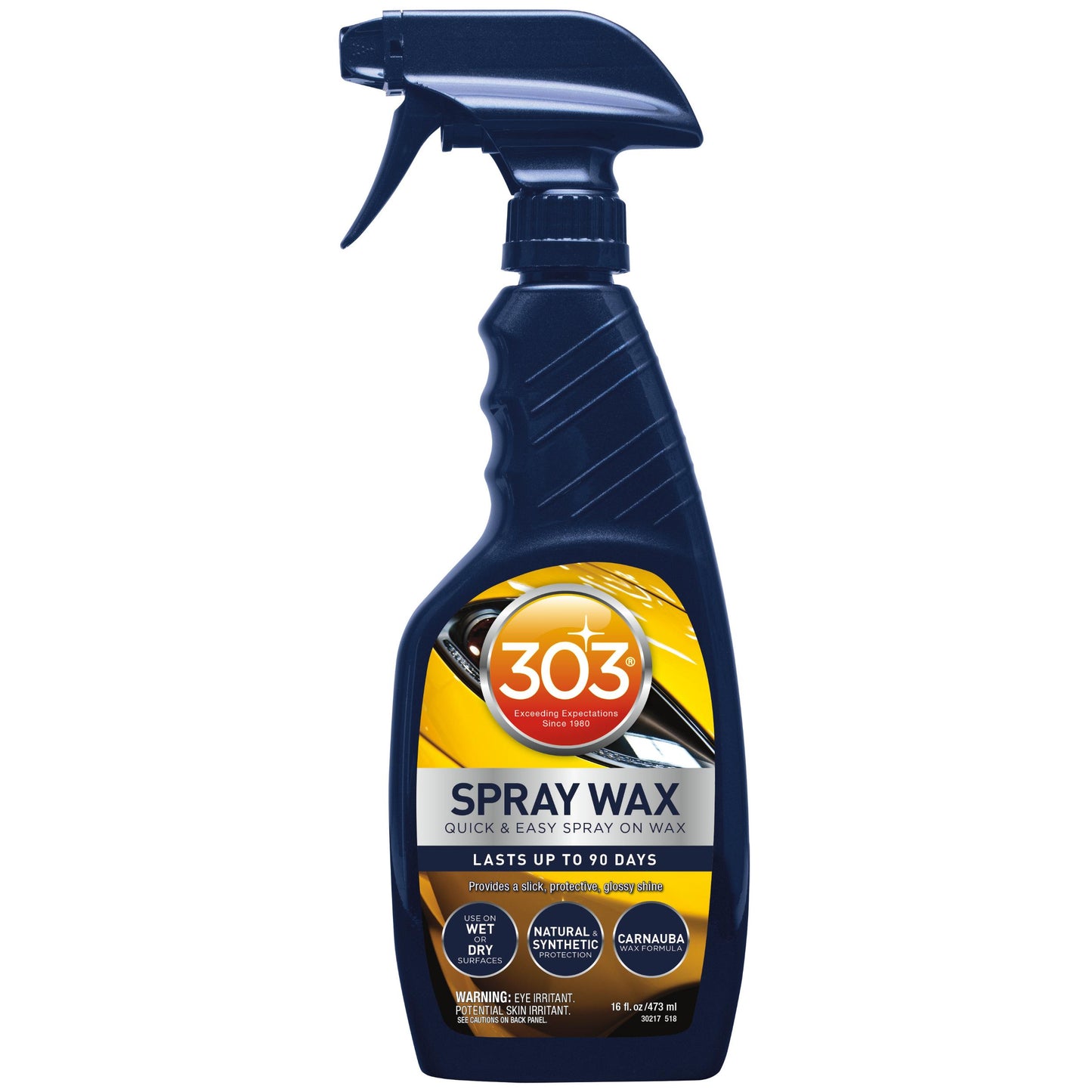 303 PRODUCTS - 30217: 303 AUTO QUICK WAX 16OZ