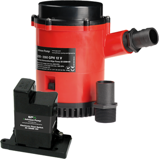 Johnson Pump 2200GPH Auto Bilge Pump w/Mag Switch - 12V [02204-00]