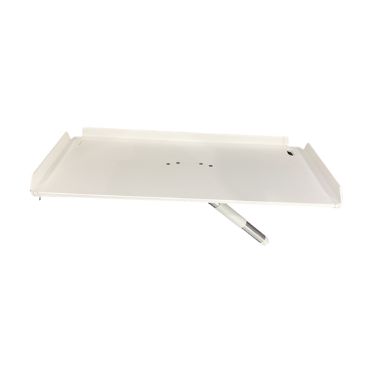 TACO 32" Poly Filet Table w/Adjustable Gunnel Mount - White [P01-2132W]