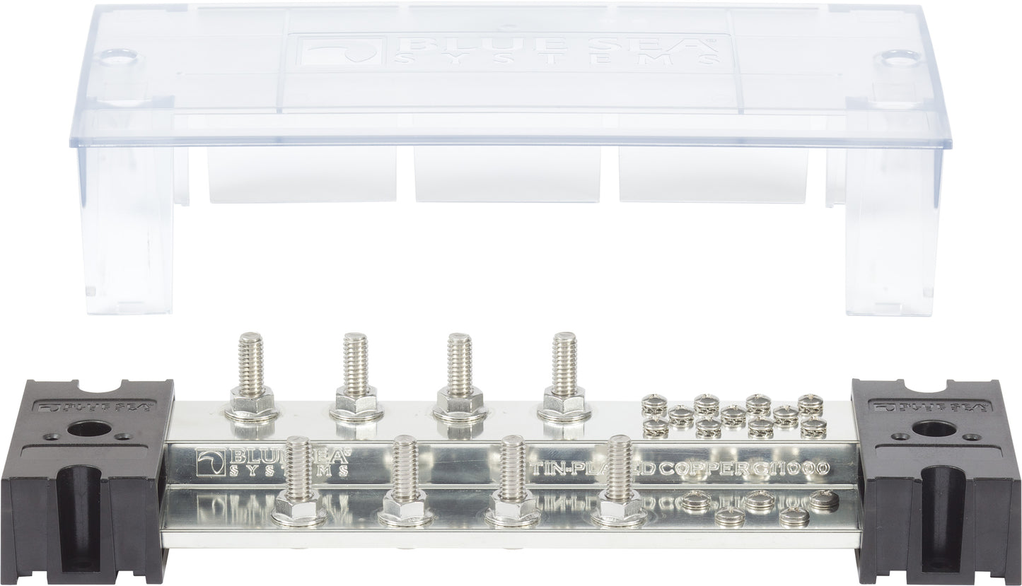 Blue Sea PowerBar 1000 - 8 5/16" Terminal Studs w/Cover [1992]