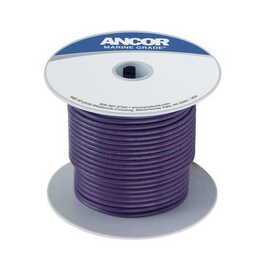 Ancor Purple 16 AWG Tinned Copper Wire - 100' [102710]