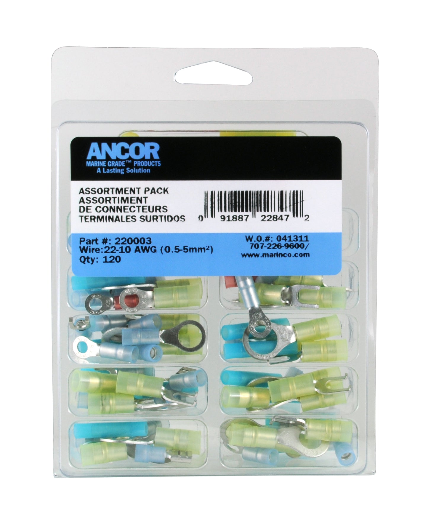 Ancor 120 Piece Premium Connector Kit [220003]