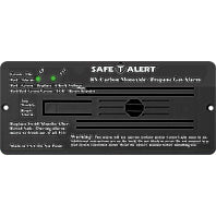 Safe-T-Alert Combo Carbon Monoxide Propane Alarms Flush Mount - Black [35-742-BL]