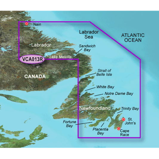 Garmin BlueChart g3 Vision HD - VCA013R - Labrador Coast - microSD/SD [010-C0698-00]