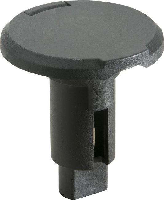 Attwood LightArmor Plug-In Base - 2 Pin - Black - Round [910R2PB-7]