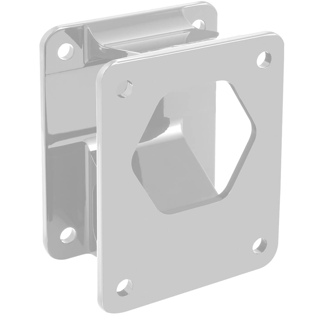 Minn Kota 3" Raptor Setback Bracket - White [1810375]