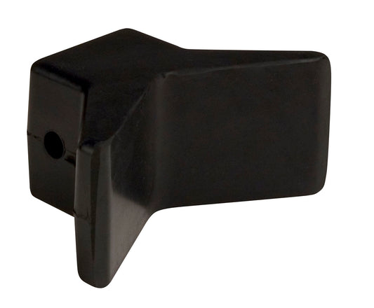 C.E. Smith Bow Y-Stop - 3" x 3" - Black Natural Rubber [29551]