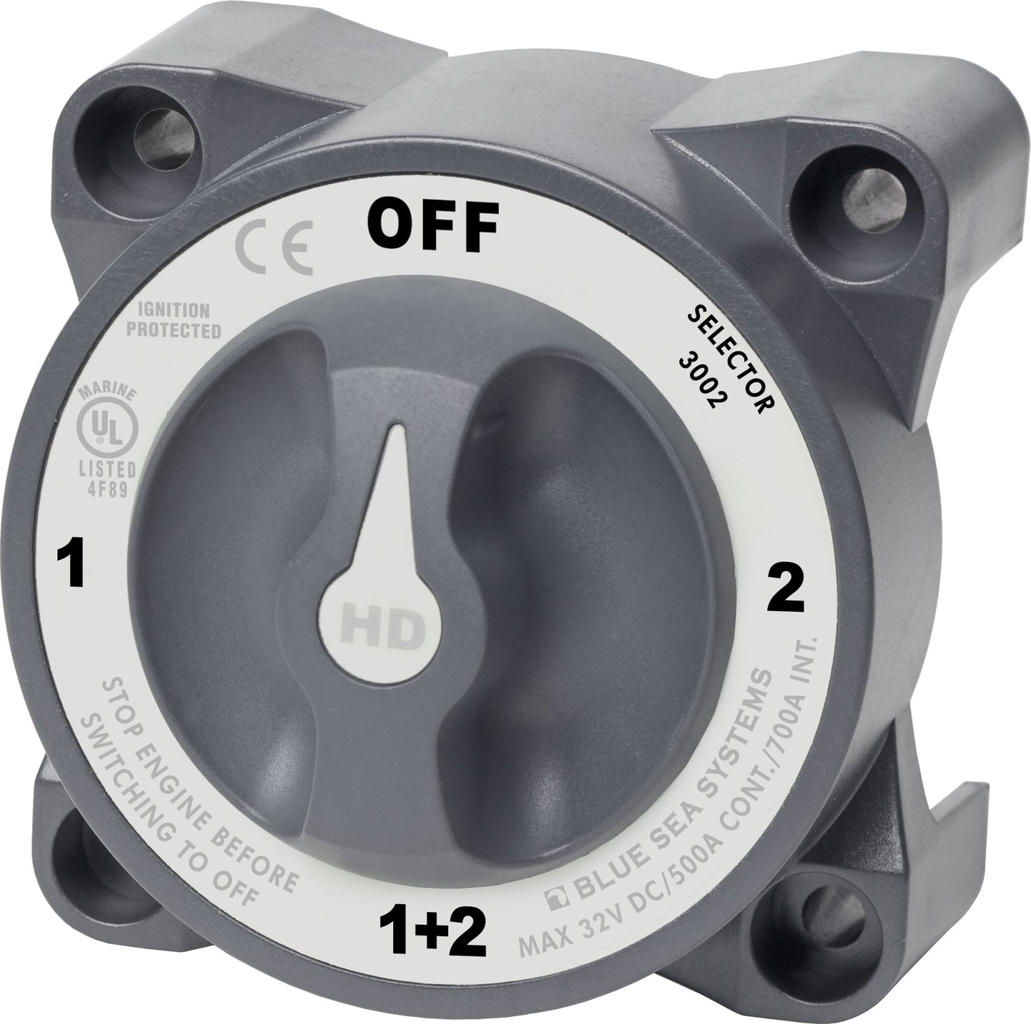 Blue Sea 3002 HD-Series Battery Switch Selector [3002]