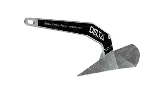 Lewmar Delta Anchor - Galvanized - 14lb [0057406]