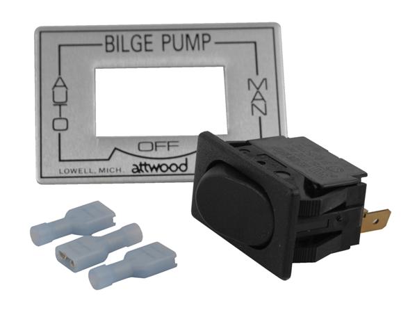 Attwood 3-Way Auto/Off/Manual Bilge Pump Switch [7615A3]