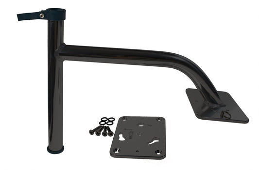 Panther 3" Quick Release King Pin Bow Mount Bracket - Black - Powder Coat [KPB30B]