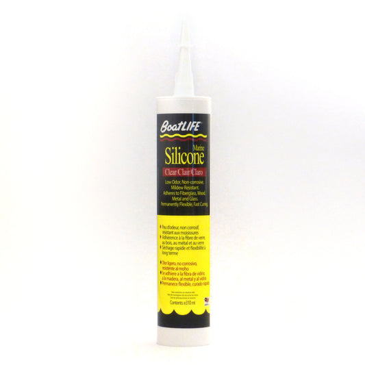 BoatLIFE Silicone Rubber Sealant Cartridge - Clear [1150]
