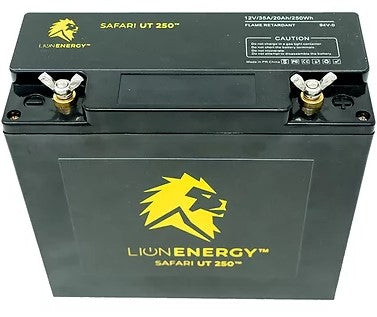 Safari UT 250 Lithium (LiFePO4) Battery Lion Energy 0000025025004