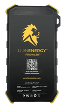 Lion Energy Prowler Portable - 50180001  Qi Wireless; USB Charger Power Bank  Built-In Flashlight
